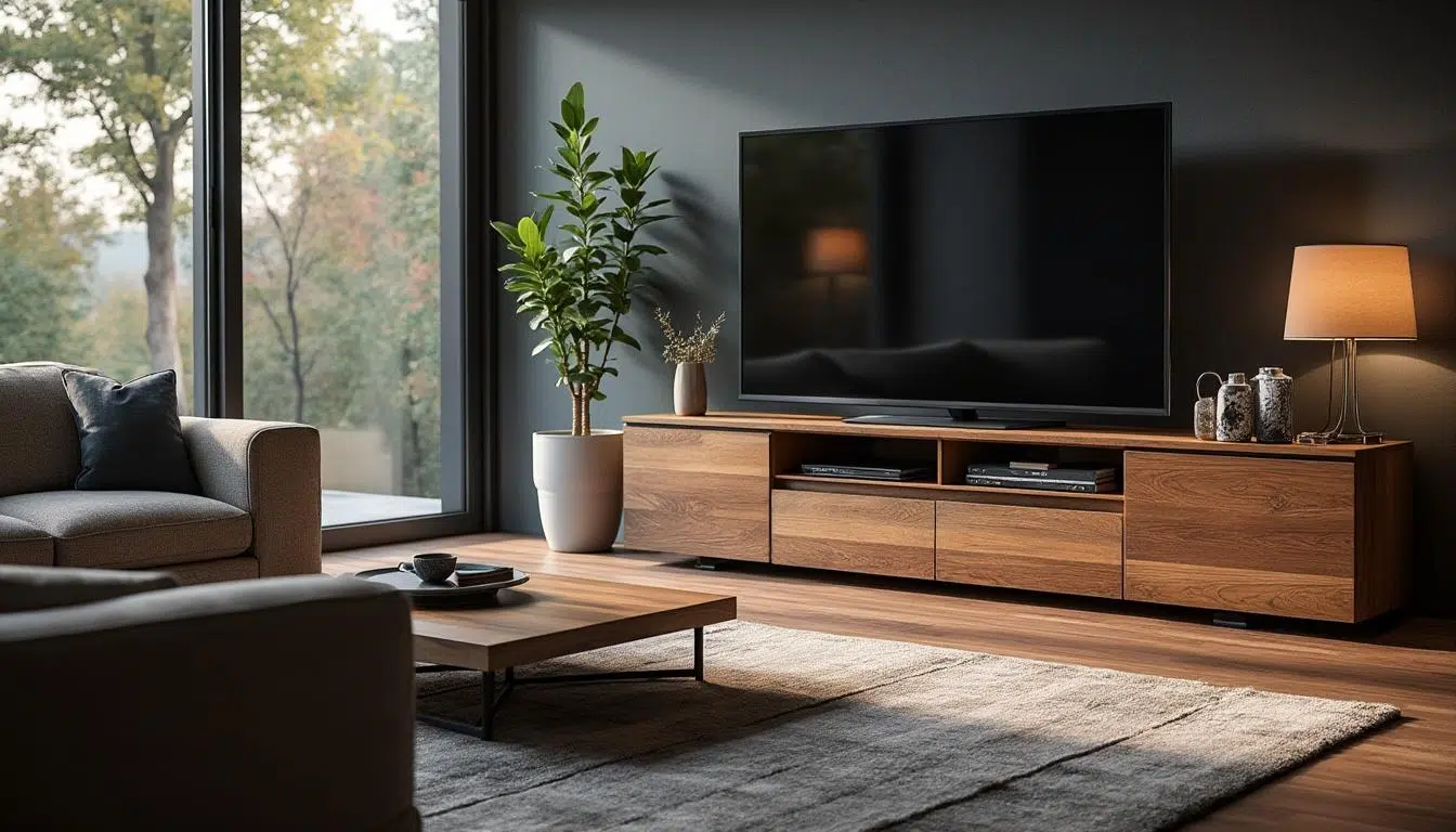 découvrez les meubles tv d'angle conforama qui marquent les tendances de 2025. alliant style et fonctionnalité, ces pièces incontournables transformeront votre salon. ne manquez pas l'opportunité de moderniser votre intérieur avec ces designs innovants et pratiques!
