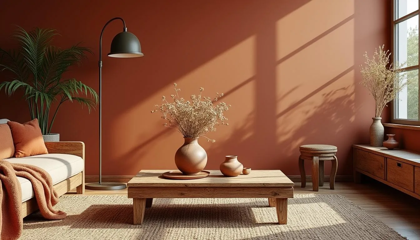 découvrez quelles couleurs s'accordent parfaitement avec la teinte rouille pour créer une décoration bohème chic tendance et harmonieuse dans votre intérieur.