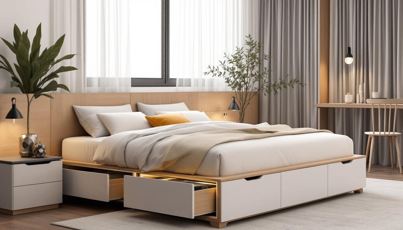 découvrez comment transformer votre chambre avec un lit coffre pas cher au design moderne, alliant praticité et style pour un espace optimisé et contemporain.