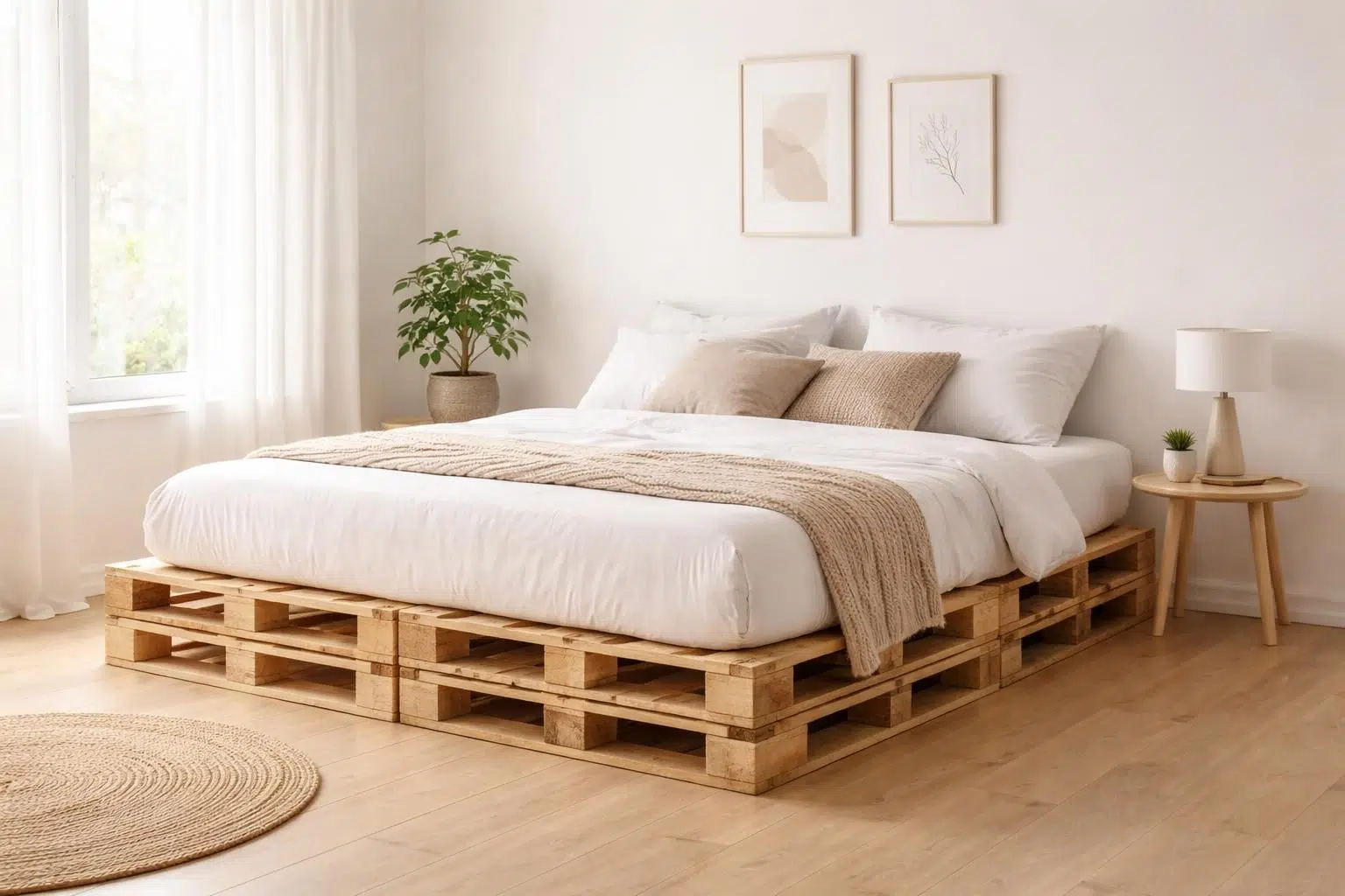 découvrez comment choisir la hauteur idéale et le matelas adapté pour un lit en palette de bois, alliant confort et style pour votre chambre.