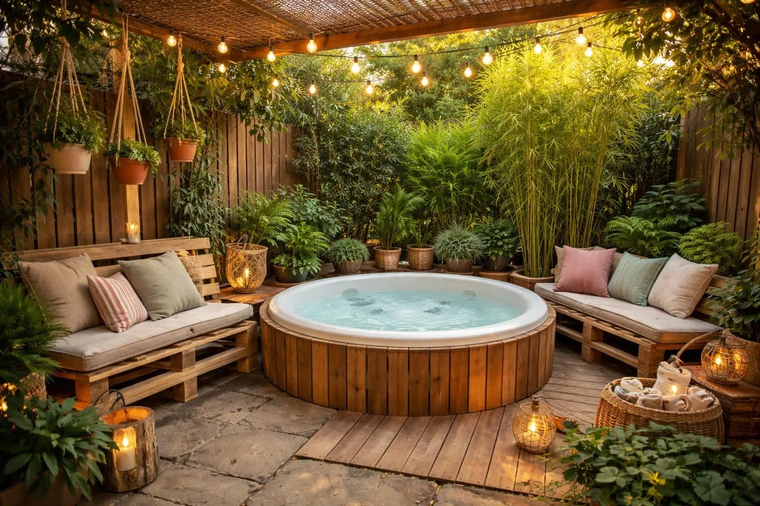 découvrez des idées astucieuses et économiques pour aménager un coin spa extérieur cosy et relaxant sans vous ruiner.