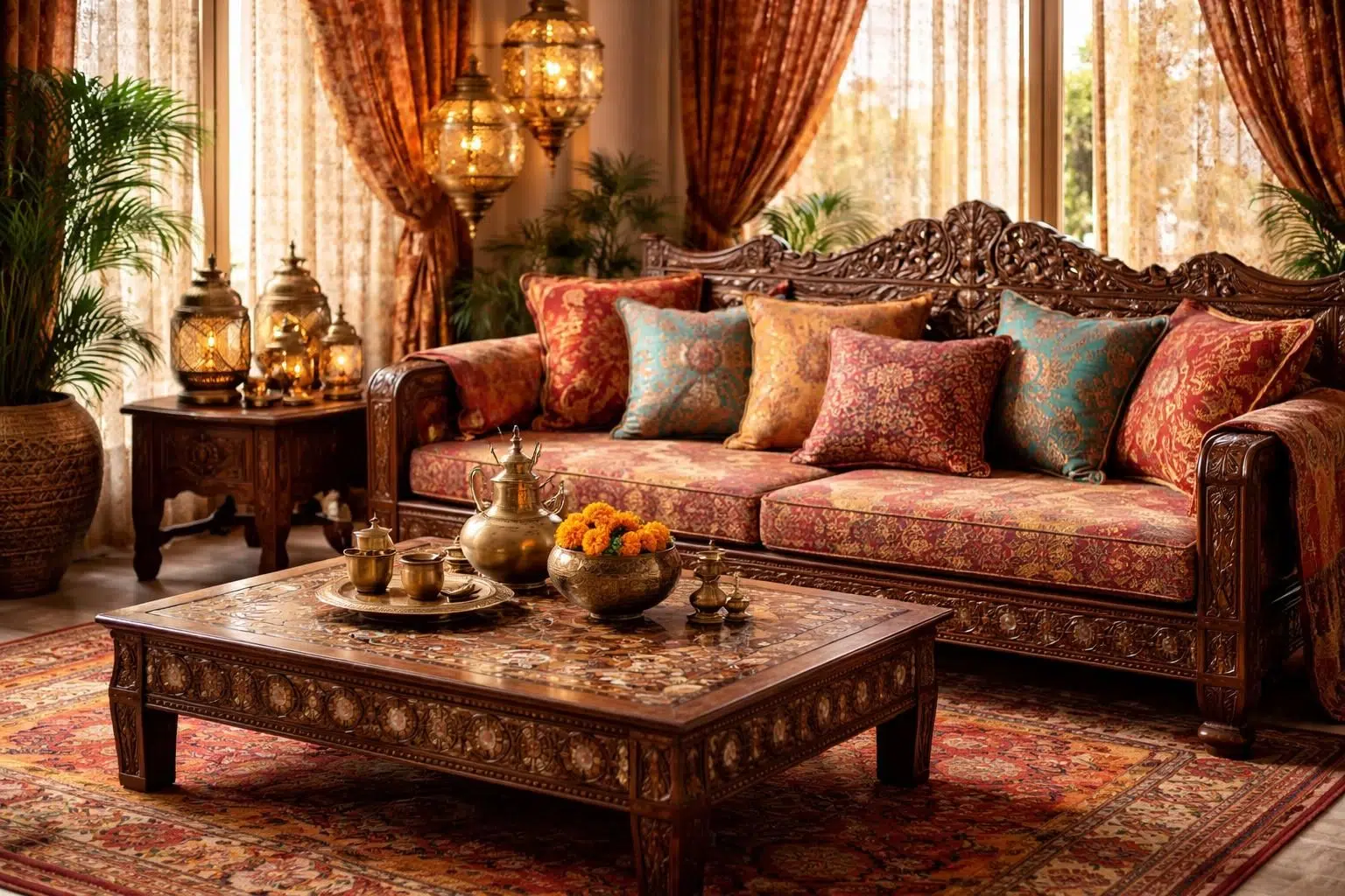 découvrez notre collection de meubles de style indien pour transformer votre intérieur avec une touche d'exotisme authentique et élégante.