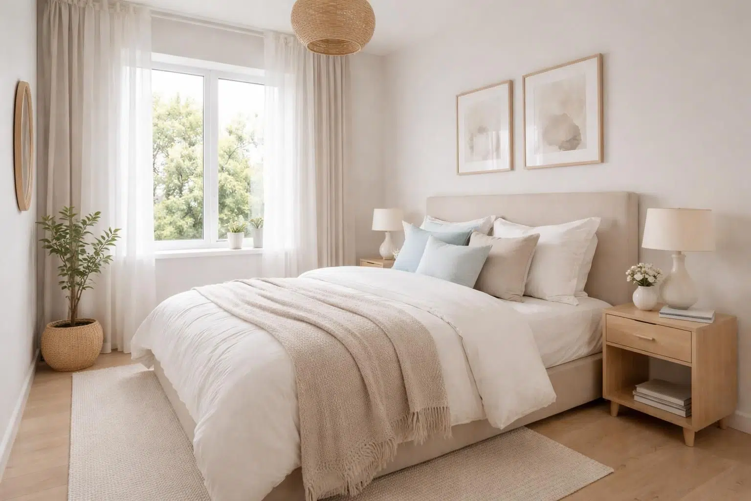 découvrez nos conseils pour choisir la peinture idéale pour une petite chambre d'adulte et créer un espace cosy et lumineux.
