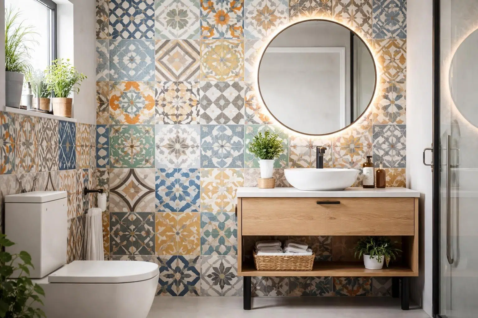 découvrez comment poser des carreaux de ciment au mur de votre salle de bain avec style grâce à nos astuces et conseils pratiques pour un rendu élégant et durable.