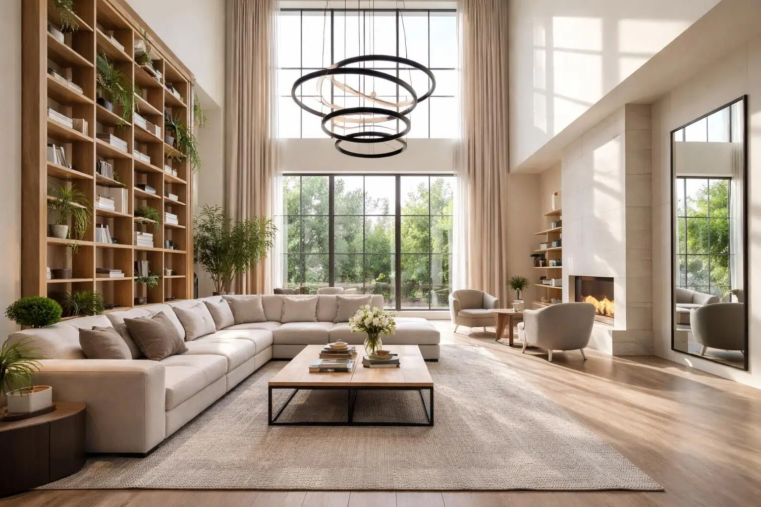 découvrez nos conseils pratiques pour aménager un salon avec un haut plafond et optimiser l'espace tout en créant une ambiance chaleureuse et harmonieuse.