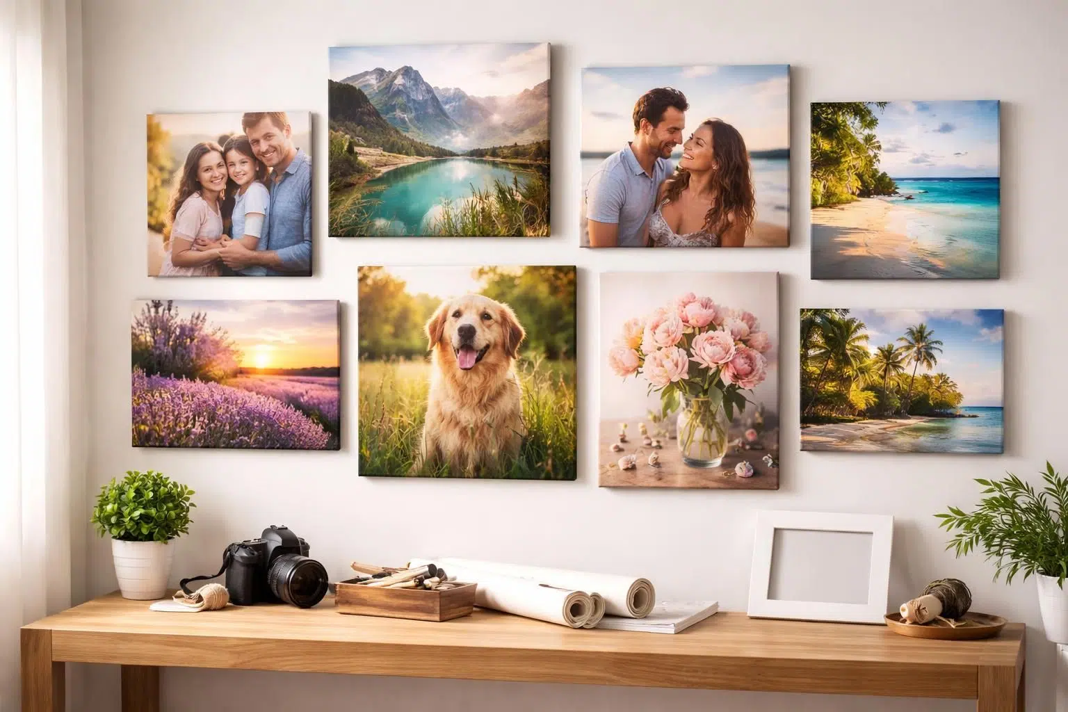 découvrez comment transformer vos photos en magnifiques objets de décoration grâce à l'impression sur toile. apportez une touche personnelle et artistique à votre intérieur facilement.
