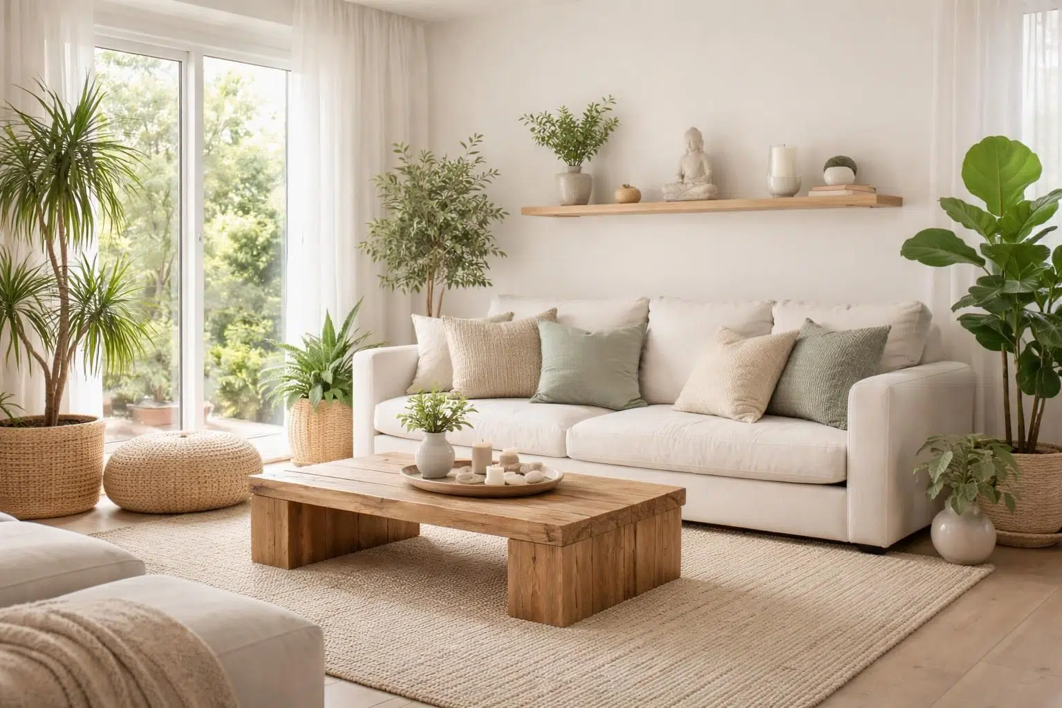 découvrez nos astuces pour transformer votre salon en un espace déco zen, propice à la détente et à l'harmonie, et faites de votre séjour un véritable havre de paix.