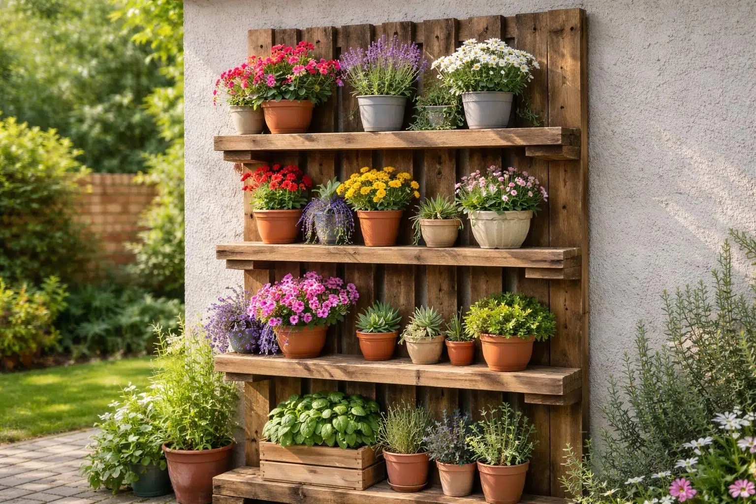 découvrez comment créer un support pot de fleur en palette pour fabriquer facilement votre jardin vertical diy et apporter une touche naturelle à votre intérieur ou extérieur.