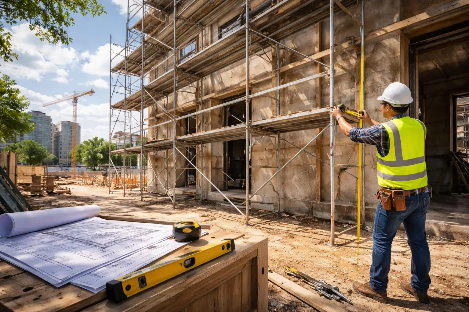 découvrez comment calculer facilement la surface d'échafaudage nécessaire pour vos travaux, afin d'assurer sécurité et efficacité sur votre chantier.