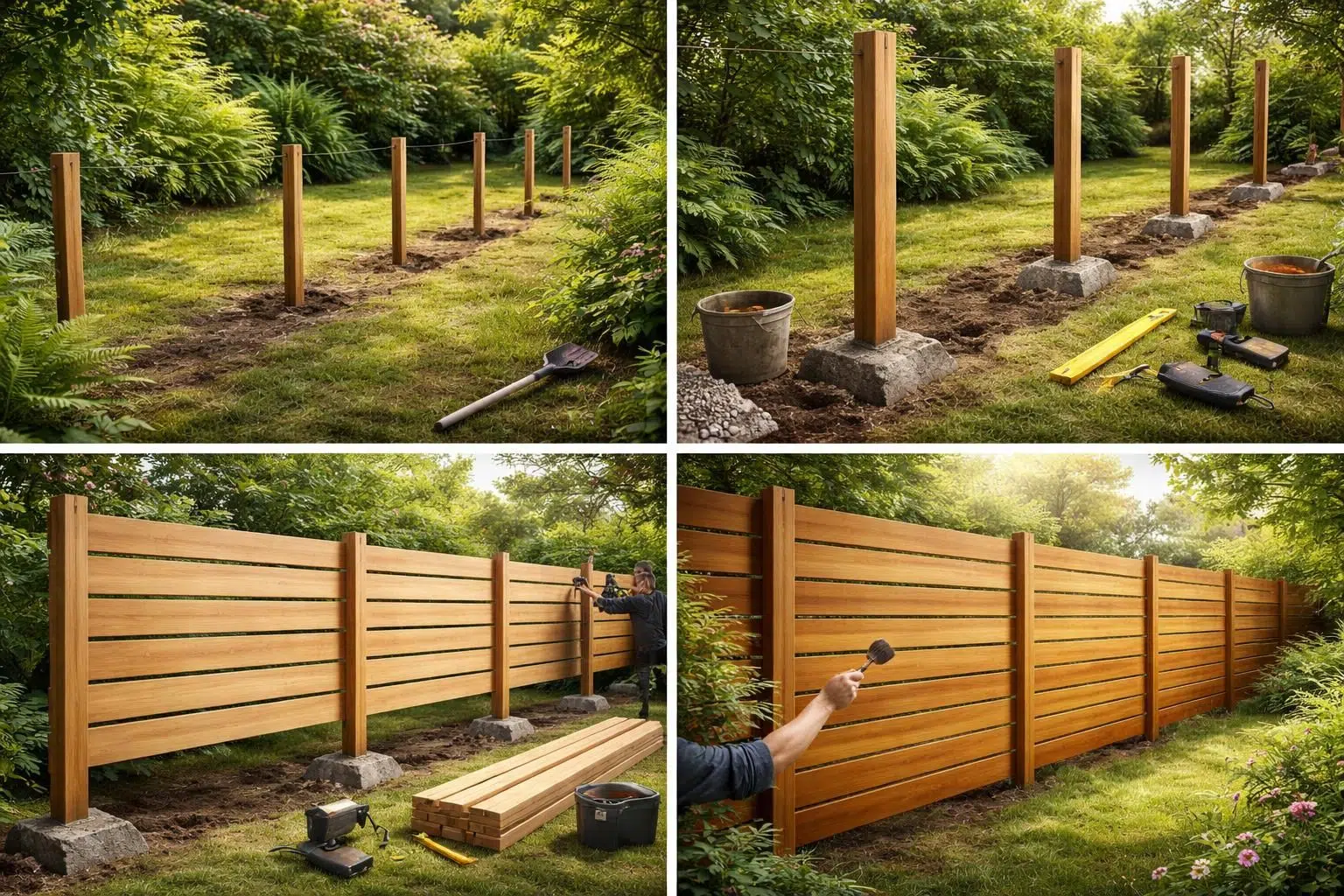 découvrez les étapes essentielles pour construire votre palissade brise-vue et aménager votre jardin en toute intimité.