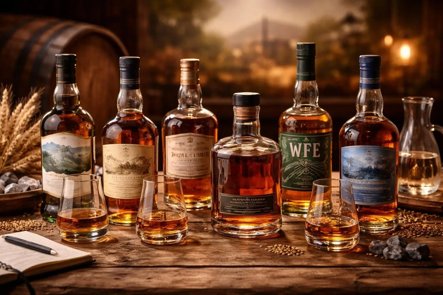 explorez les différents styles de whisky pour mieux comprendre leurs caractéristiques et choisir la bouteille qui correspond parfaitement à vos goûts.