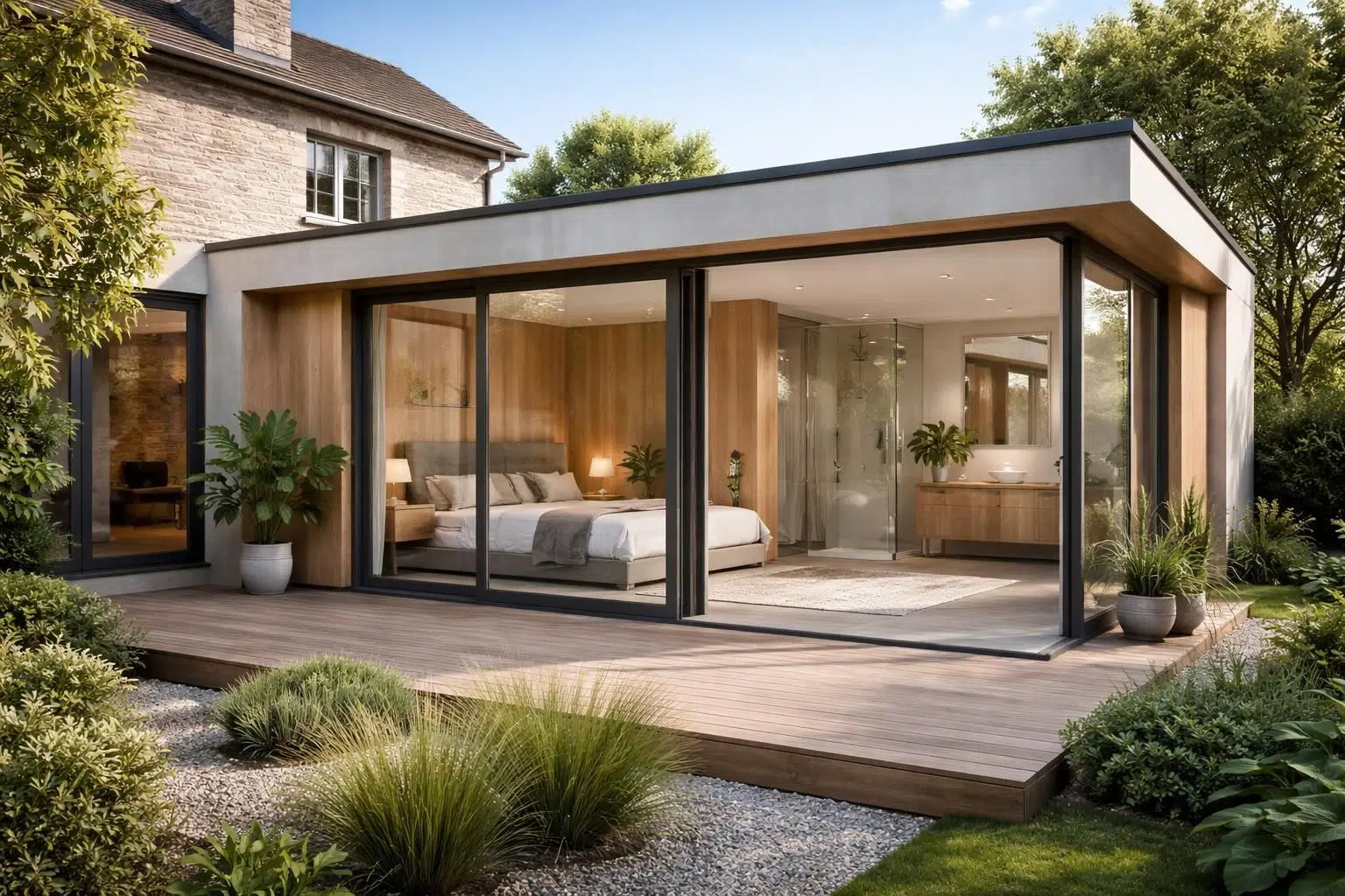 découvrez comment une extension de maison avec chambre et salle de bain peut agrandir votre espace de vie tout en ajoutant confort et fonctionnalité.