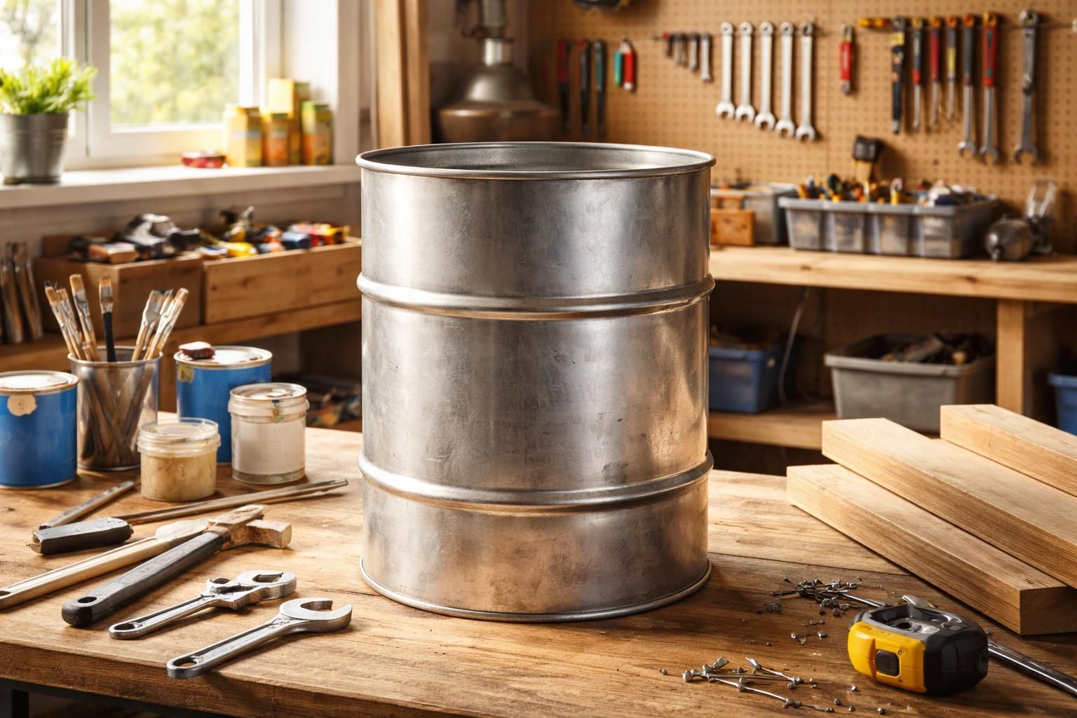 découvrez comment obtenir un fût métallique gratuit pour vos projets diy. un trésor pratique et écologique à réutiliser pour toutes vos créations et bricolages.