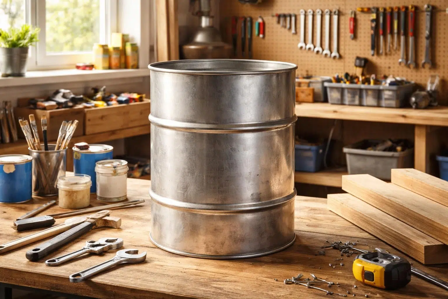 découvrez comment obtenir un fût métallique gratuit pour vos projets diy. un trésor pratique et écologique à réutiliser pour toutes vos créations et bricolages.