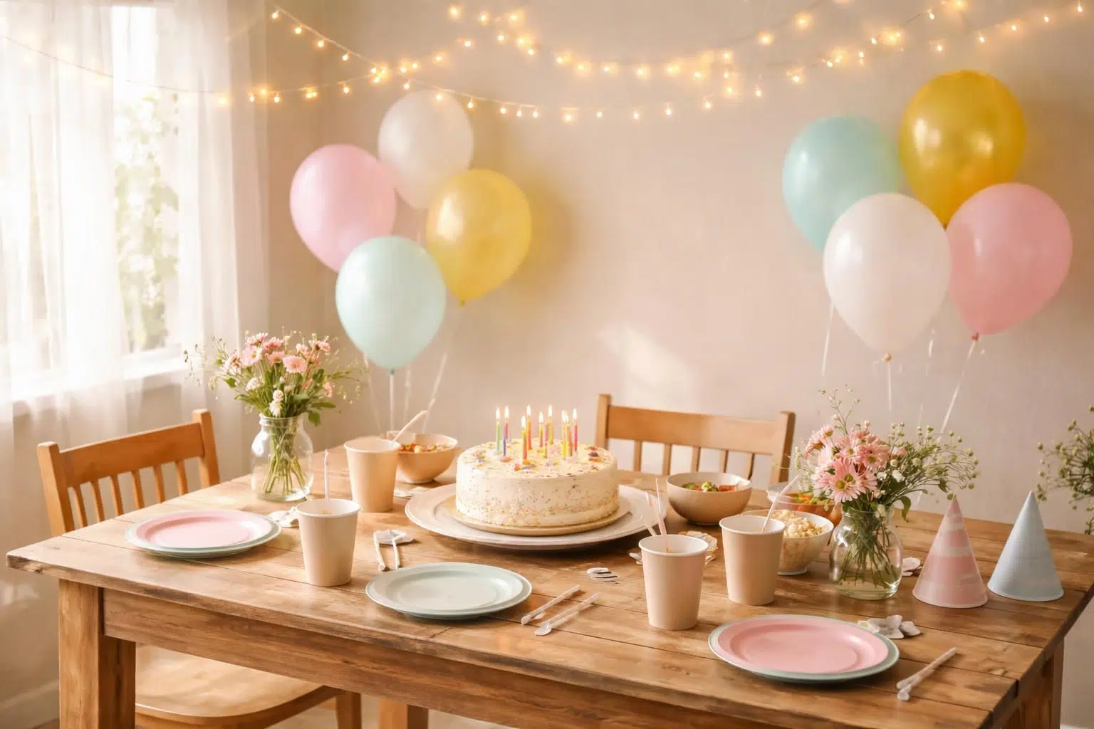 découvrez des idées déco simples et pas chères pour réussir un anniversaire convivial et mémorable sans vous ruiner.