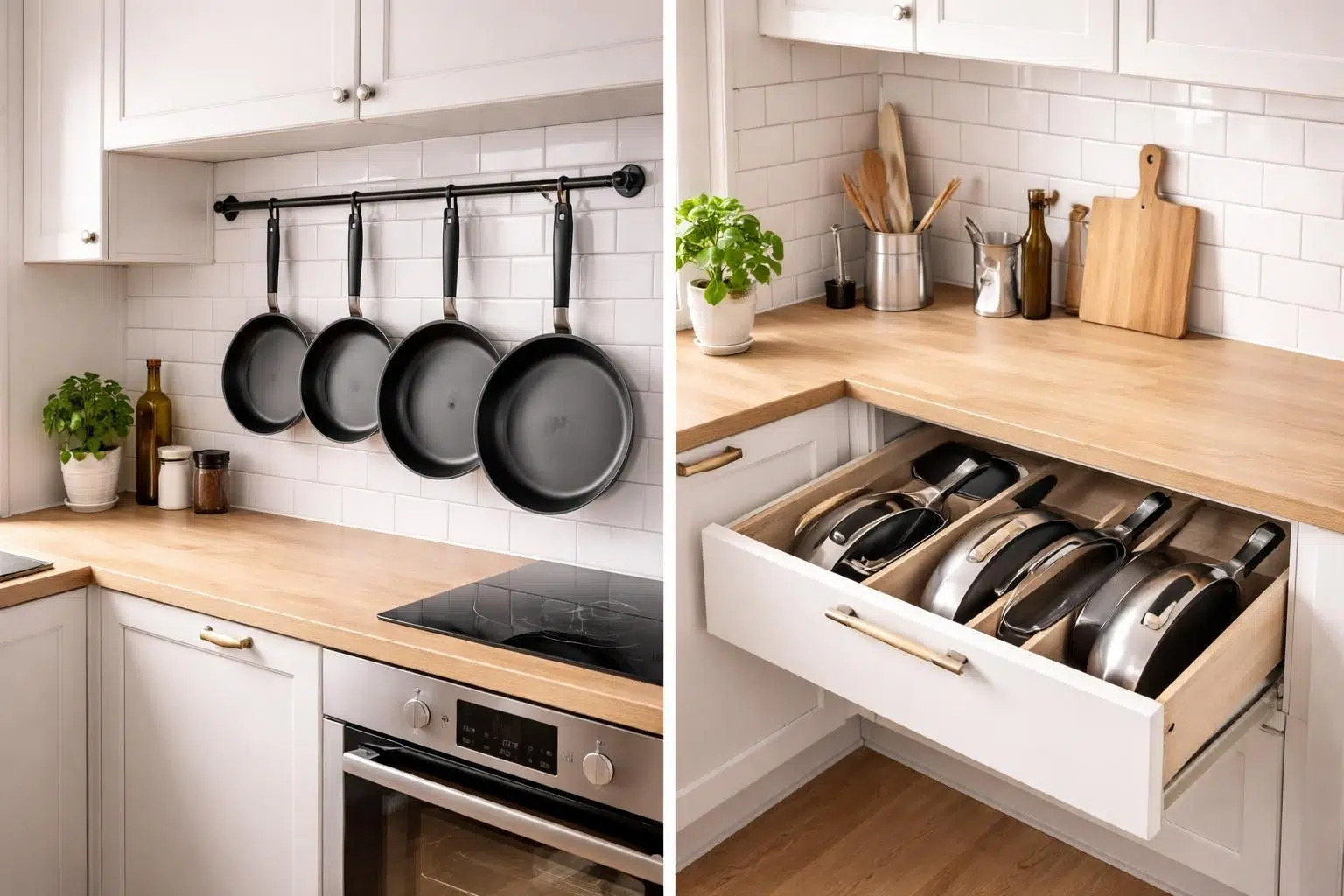 découvrez nos astuces pratiques pour ranger facilement vos poêles dans une petite cuisine et optimiser votre espace de manière efficace.