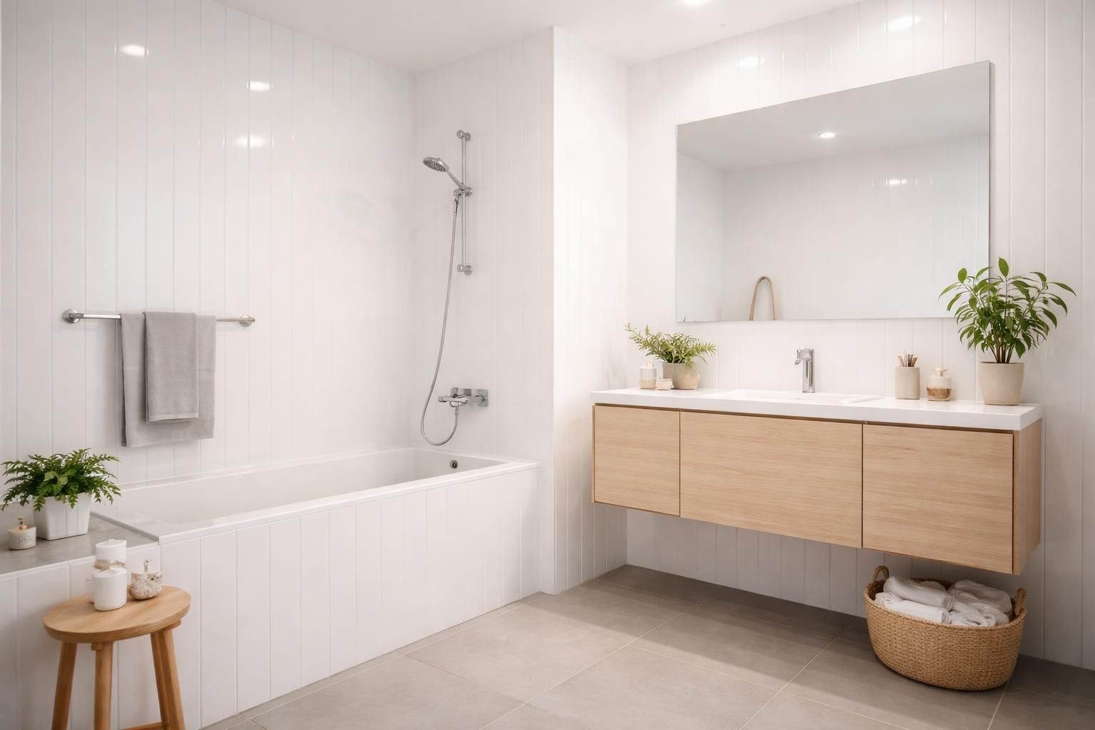 découvrez comment le lambris pvc transforme votre salle de bain en un espace moderne et économique, alliant style, facilité d'entretien et résistance à l'humidité.