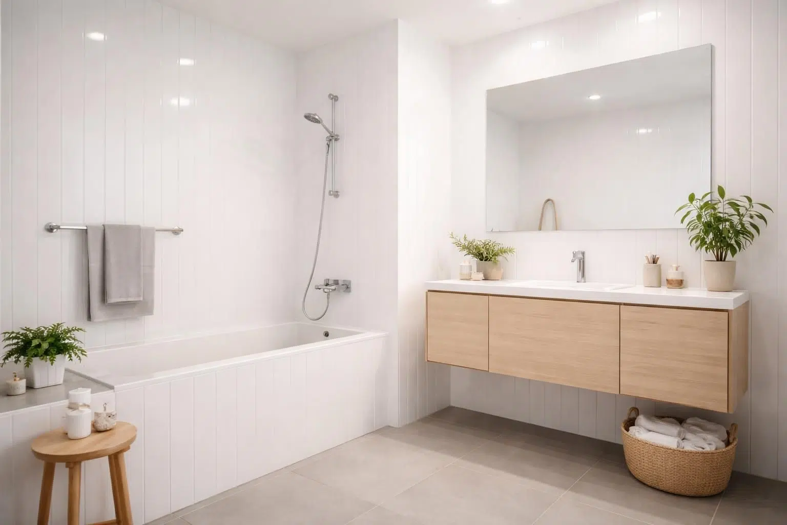 découvrez comment le lambris pvc transforme votre salle de bain en un espace moderne et économique, alliant style, facilité d'entretien et résistance à l'humidité.