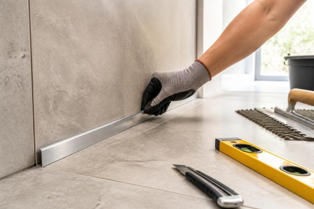 découvrez notre guide pas à pas pour l'installation réussie d'une baguette de finition après la pose de carrelage, pour un rendu esthétique et durable.