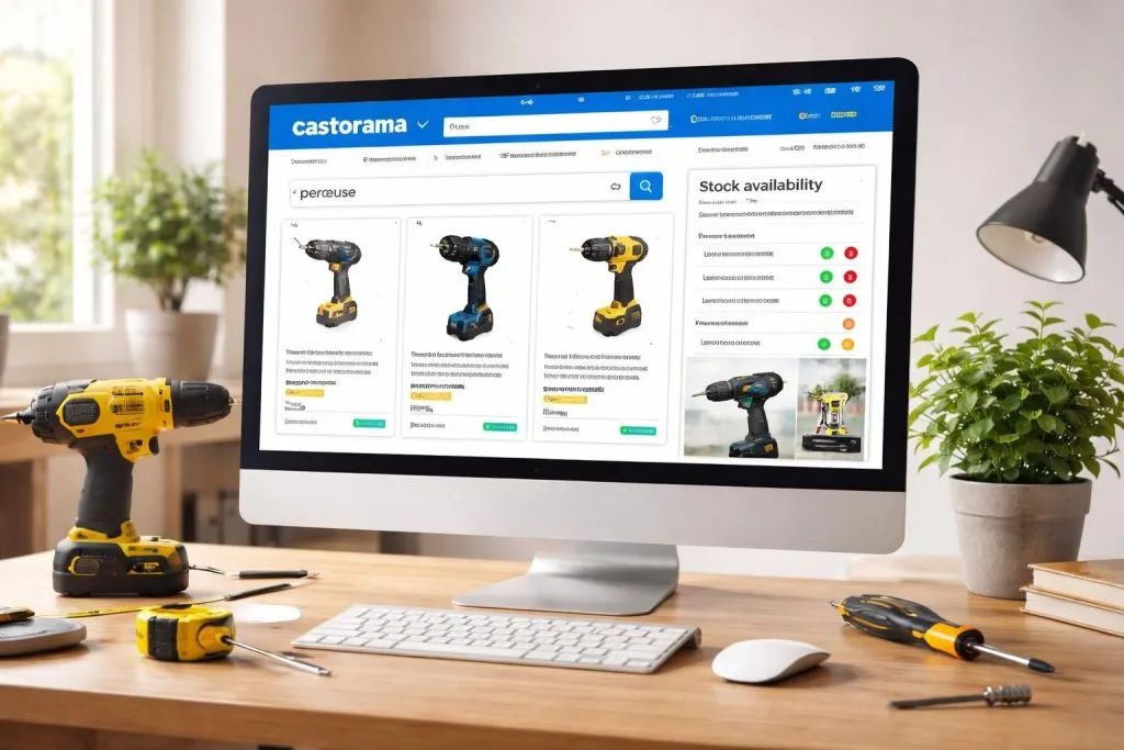 découvrez comment naviguer sur le site www castorama pour trouver facilement un produit et vérifier la disponibilité du stock en temps réel.
