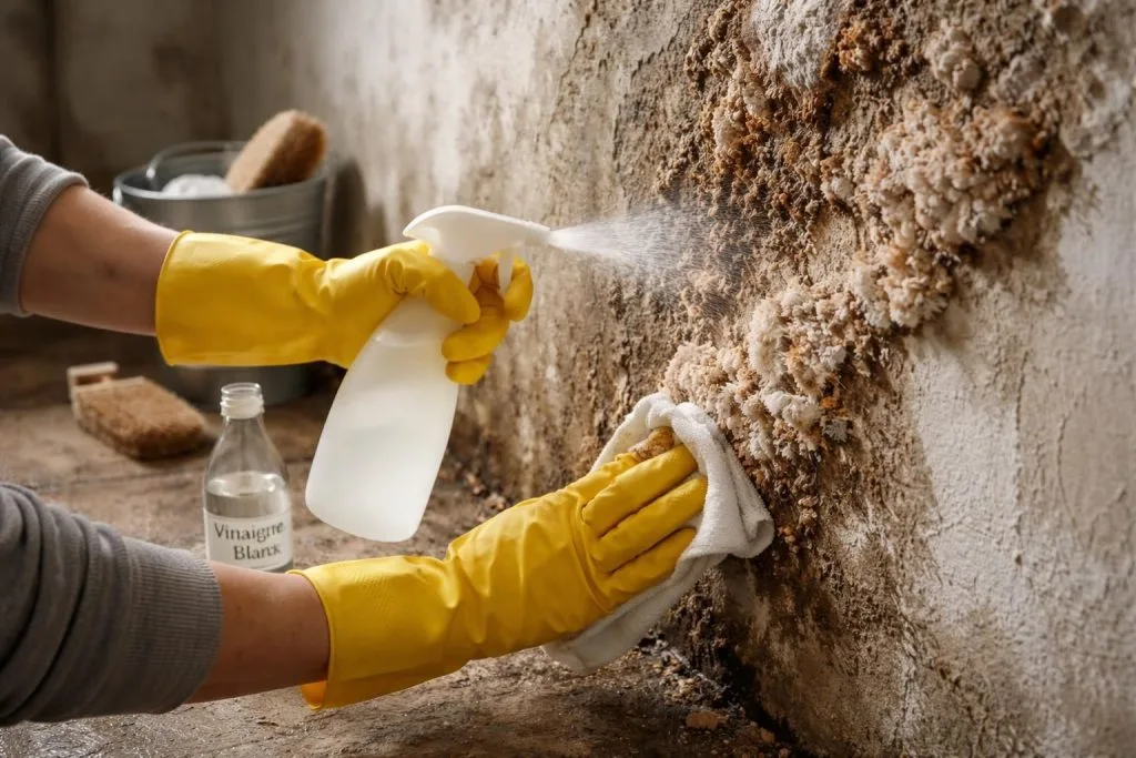 découvrez comment transformer efficacement votre routine d'entretien en utilisant la puissance naturelle du vinaigre blanc pour éliminer la mérule et protéger votre maison.